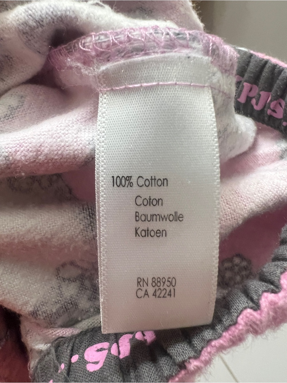 P.J. Salvage Women’s Pink Floral Skull Flannel Cotton Pajama Set Small - Picture 6 of 8